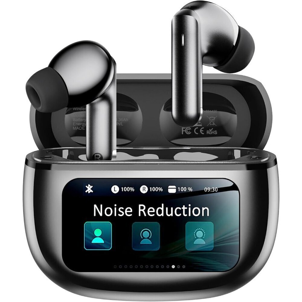 Wireless Earbuds, Ear Buds Active Noise Cancelling with Charging Case, 6.0 Bluet